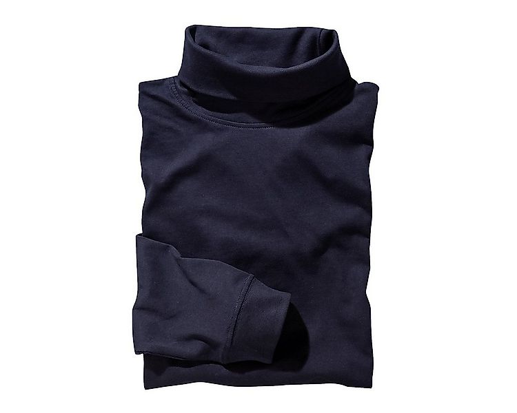 redfield Rollkragenshirt Redfield Rollkragen-Langarmshirt XXL dunkelblau günstig online kaufen
