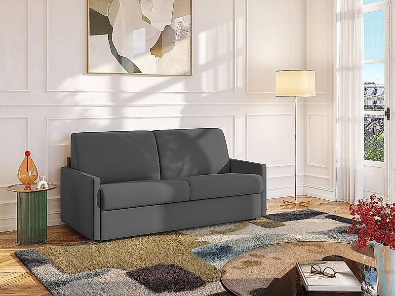Schlafsofa 3-Sitzer - Liegefläche: 140 cm - Matratzenhöhe: 14 cm - Stoff - günstig online kaufen