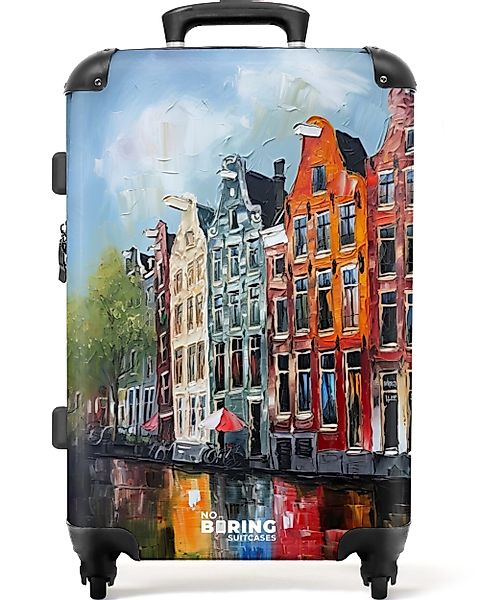 NoBoringSuitcases.com© Hartschalen-Trolley Ölgemälde - Architektur - günstig online kaufen