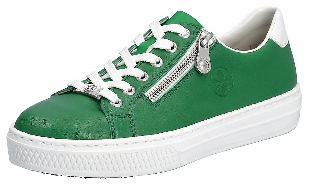 Rieker Plateausneaker mit seitlichem Reißverschluss, Freizeitschuh, günstig online kaufen