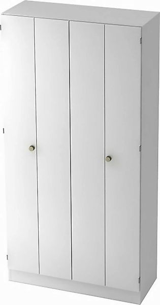 HAMMERBACHER Aktenschrank Falttürenschrank Solid 5OH BxTxH 100x42x200,4cm G günstig online kaufen