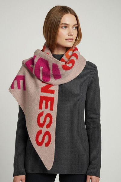 Faera Modeschal Positive Vibes Smiley, (1-St), günstig online kaufen