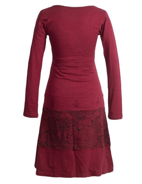 Vishes Jerseykleid Lagenlook Langarm Kleid mit günstig online kaufen