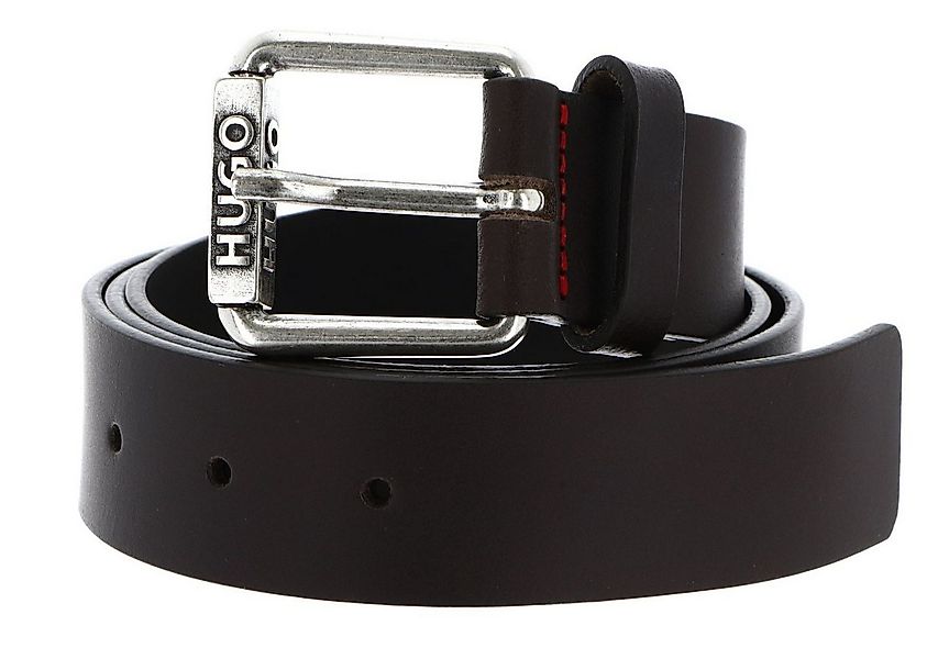 HUGO Ledergürtel Sz35 Leather Belt aus echtem Rindsleder günstig online kaufen