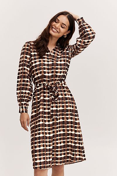 b.young Hemdblusenkleid BYIBINE LONG SHIRT DRESS günstig online kaufen