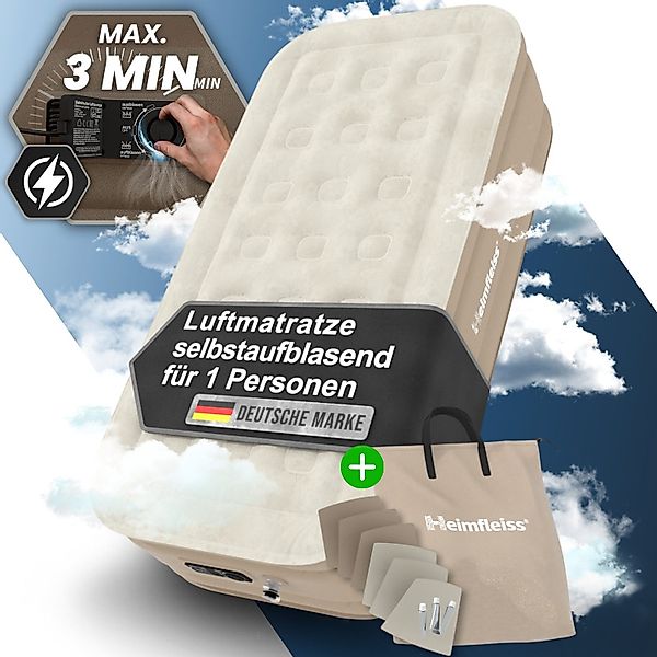 Heimfleiss® Luftmatratze Luftmatratze Selbstaufblasend – Komfort günstig online kaufen