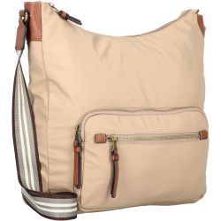 camel active Hobo "Bari" aus hochwertigem matten Nylon mit gestreiftem Gewe günstig online kaufen