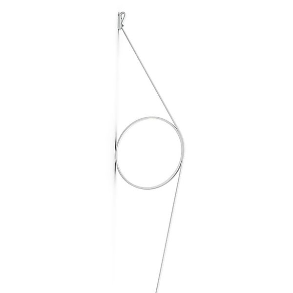 FLOS Wirering Weiß LED-Wandleuchte, Ring weiß günstig online kaufen