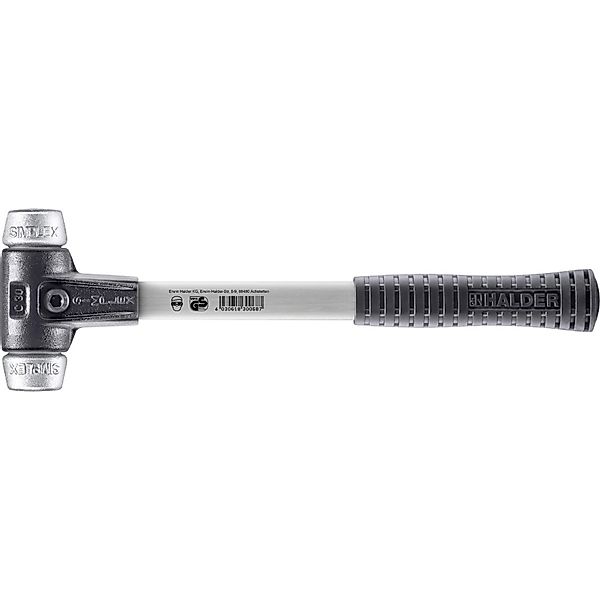 Halder Simplex Schonhammer Ø 30 mm Weichmetall mit Verstärktem Tempergussge günstig online kaufen