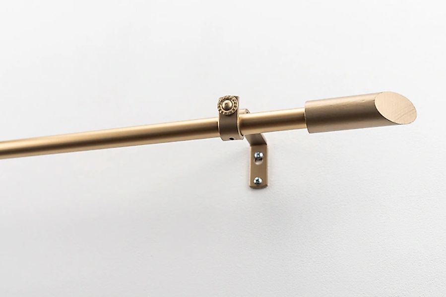 GARESA Gardinenstange »ZYLI mit offenem Träger« 1 läufig-läufig Wunschmaßlä günstig online kaufen