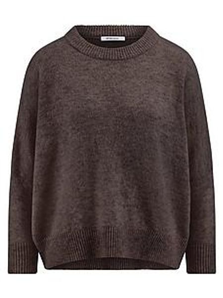 Rundhals-Pullover Peter Hahn braun günstig online kaufen