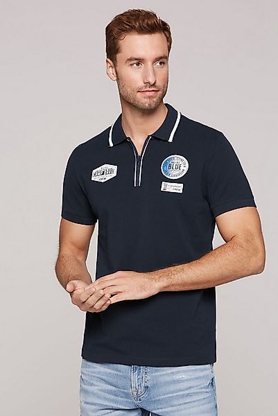 CAMP DAVID Poloshirt mit Logo Stickerei günstig online kaufen