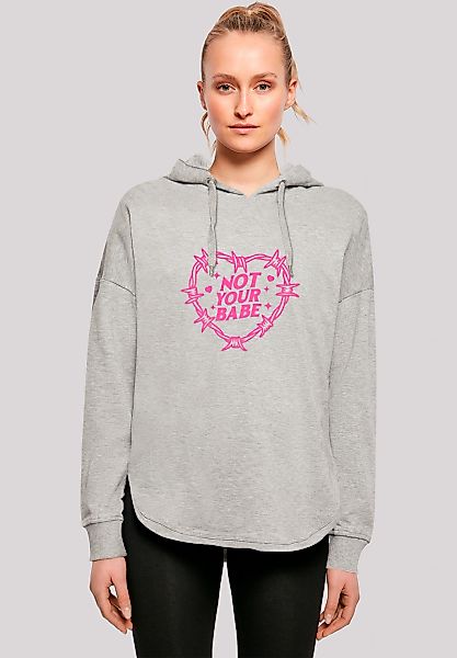 F4NT4STIC Kapuzenpullover "Unabhängige Frau Not Your Babe Frauentag" Premiu günstig online kaufen