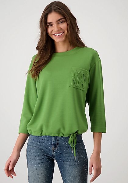 Monari Sweatshirt, mit aufgesetzter Ziertasche günstig online kaufen