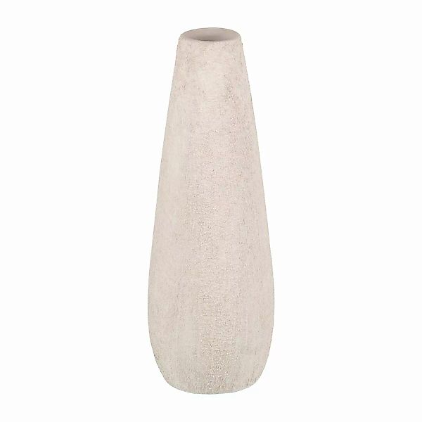 Vase Aus Keramik Creme 10 X 10 X 30 Cm günstig online kaufen