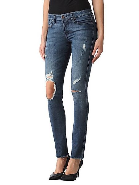Diesel Skinny-fit-Jeans Diesel Skinzee-Low 0671V Damen Jeans Hose Skinny Su günstig online kaufen