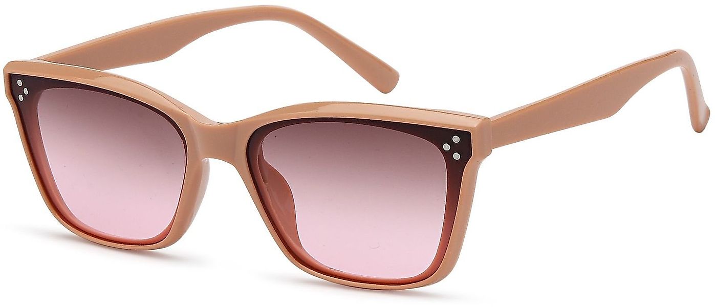 styleBREAKER Sonnenbrille Nerd Sonnenbrille Flachgläser (1-St) günstig online kaufen