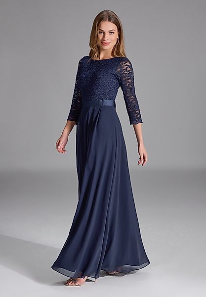 SWING Abendkleid Taillierte Passform mit ausgestelltem günstig online kaufen