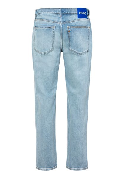 HUGO Blue Tapered-fit-Jeans Brody mit Stone-washed-Finish günstig online kaufen