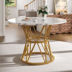 MODFU Essgruppe Stylisches Esstisch, (Moderner runder günstig online kaufen