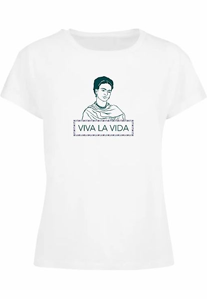 Merchcode T-Shirt "Merchcode Damen Ladies Frida Kahlo - Viva la Vida Box Te günstig online kaufen