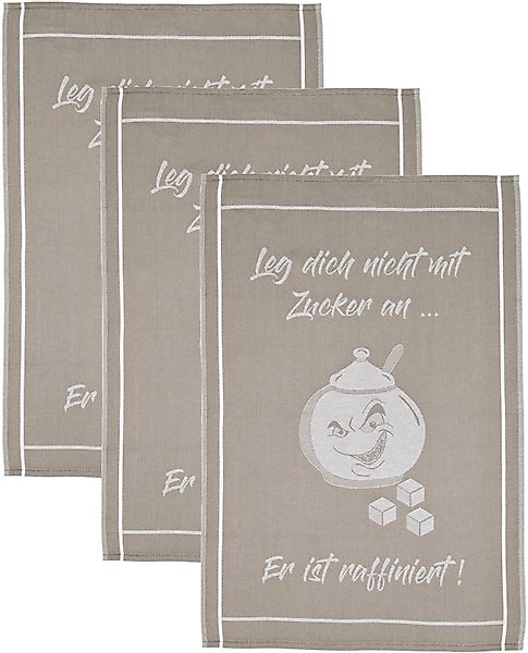 ROSS Geschirrtuch Leg dich nicht mit günstig online kaufen