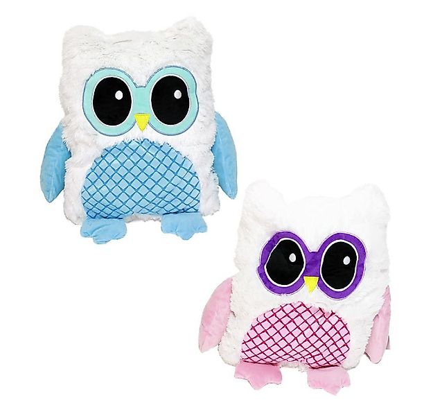 BEMIRO Tierkuscheltier Kissen Eule aus Plüsch - ca. 49 cm günstig online kaufen