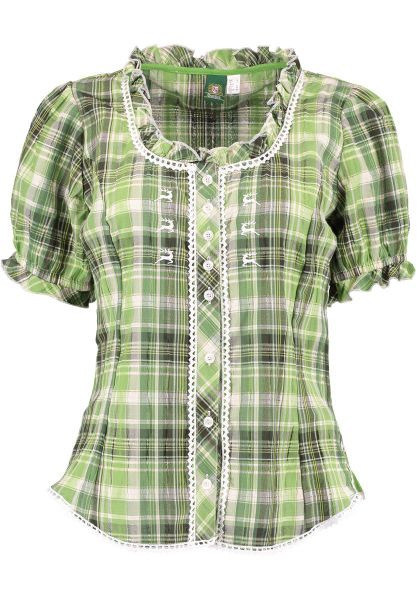 OS Trachten Trachtenbluse Klosy Kurzarmbluse mit günstig online kaufen