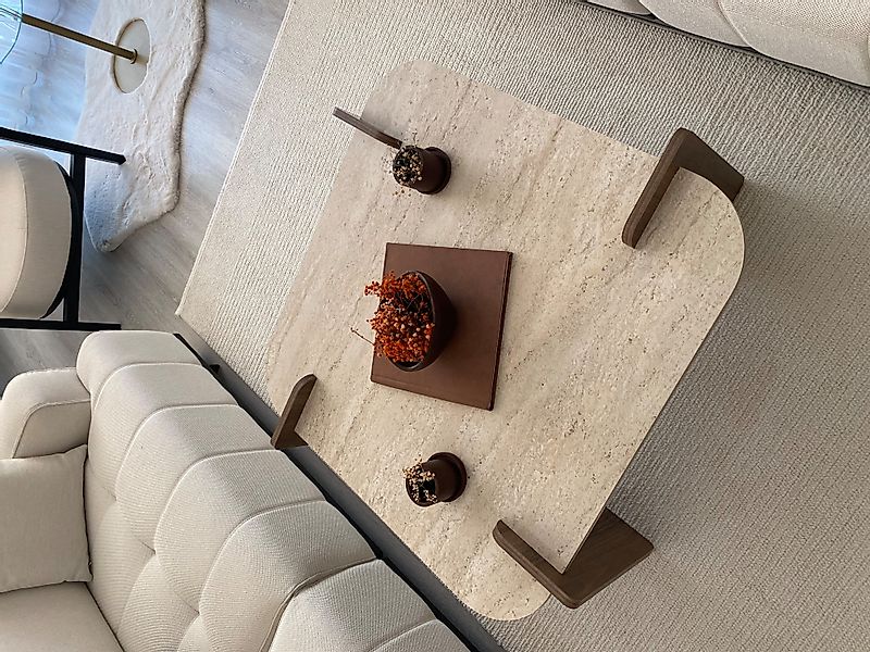 moebel17 Couchtisch Couchtisch Brilliance Travertin Braun günstig online kaufen