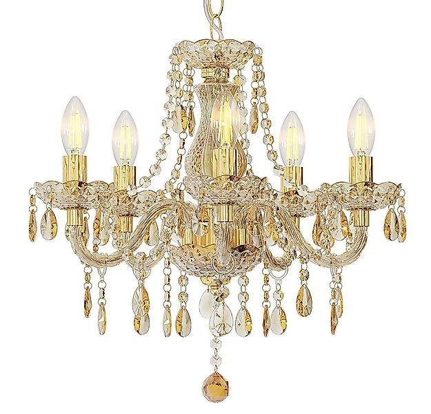 NOWA Kronleuchter, Leuchtmittel nicht inklusive, Kronleuchter Pendellampe E günstig online kaufen