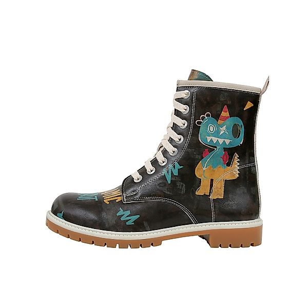 DOGO Schnürboots "Longe Boots Schnürstiefel Agent Of Chaos Damen Stiefelett günstig online kaufen