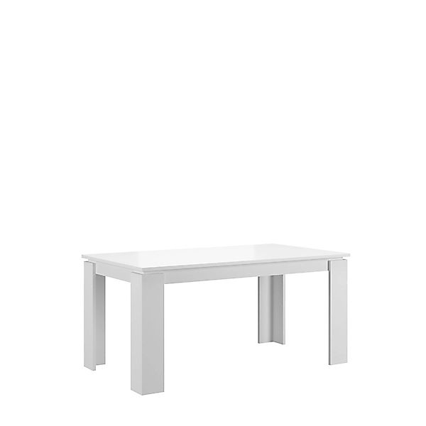xonox.home Esstisch Esstisch Titan, Ausziehtisch, weiß, 160 (200) x 90 (No- günstig online kaufen