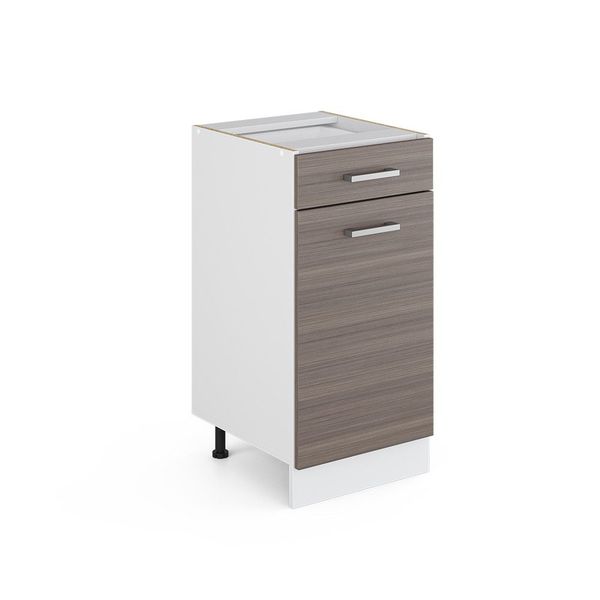 Vicco Unterschrank R-Line, Grau/Weiß, 40 cm günstig online kaufen