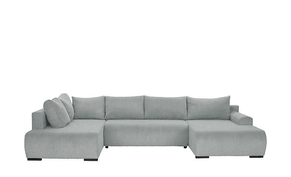 smart Wohnlandschaft  Nelly ¦ grau ¦ Maße (cm): B: 345 H: 85 T: 202.0 Polst günstig online kaufen