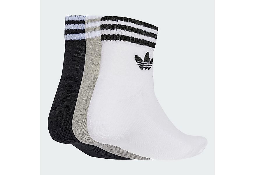 adidas Originals Füßlinge 3-STREIFEN ANKLE SOCKEN, 3 PAAR (1-Paar) günstig online kaufen