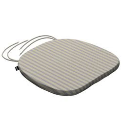 Stuhlkissen Marcus mit Bindeschnur, beige-blau, 40 x 37 x 2,5 cm, Outdoor O günstig online kaufen
