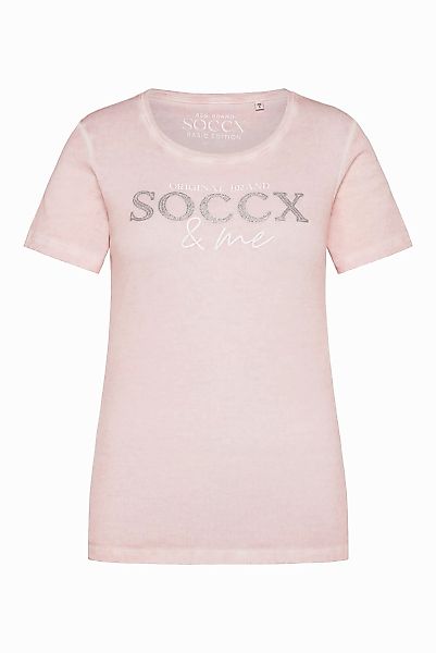 SOCCX Rundhalsshirt, aus Baumwolle günstig online kaufen