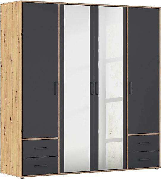 rauch Drehtürenschrank "Kleiderschrank Schrank Garderobe Wäscheschrank VOYA günstig online kaufen