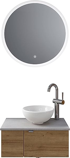 Saphir Badmöbel-Set »Serie 6915« 4 Stk. tlg. Gäste-Bad, 70 cm breit, mit LE günstig online kaufen
