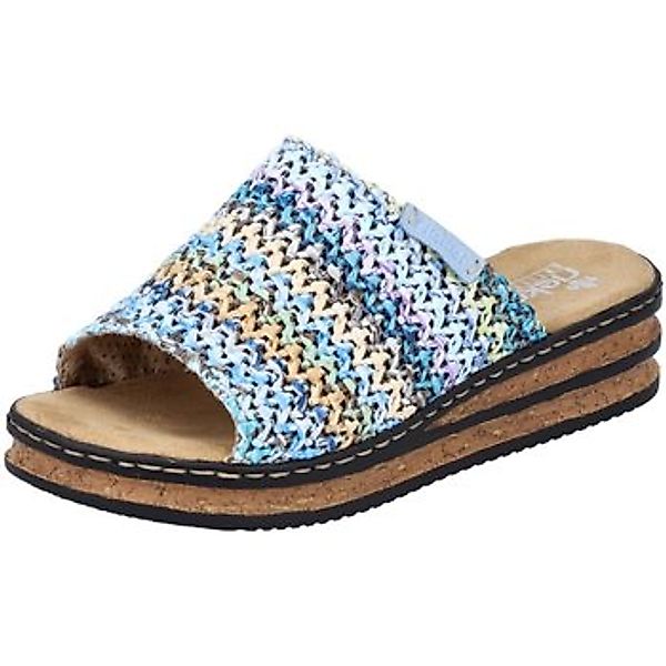 Rieker Pantoletten Pantolette aus Textil günstig online kaufen
