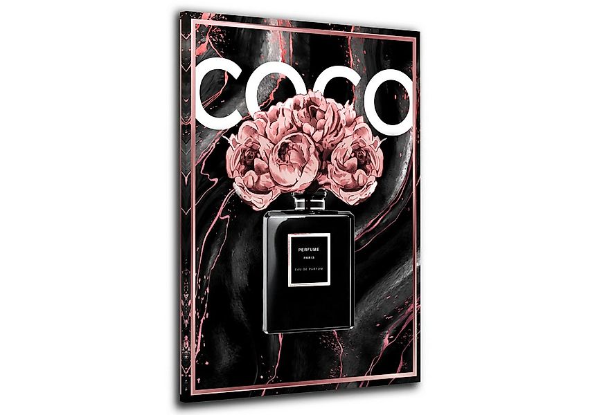 Artedinoi Leinwandbild Parfüm Flasche Kunst Pop Art Wandbild Leinwandbild D günstig online kaufen