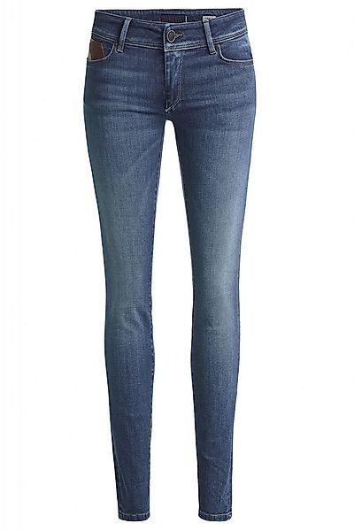 Salsa Stretch-Jeans SALSA JEANS PUSH UP WONDER SKINNY blue detail 125420.85 günstig online kaufen