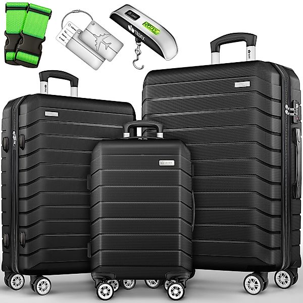 tillvex Trolleyset Reisekoffer Set Koffer Hartschale günstig online kaufen