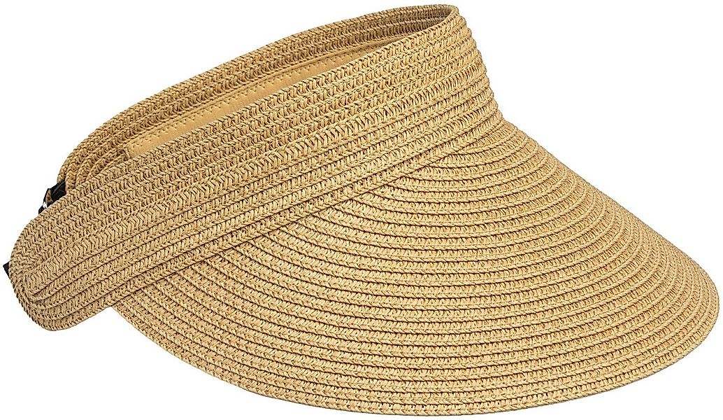 Caspar Strohhut HT027 verstellbare leichte Damen Sommer Schirmmütze Sonnenv günstig online kaufen