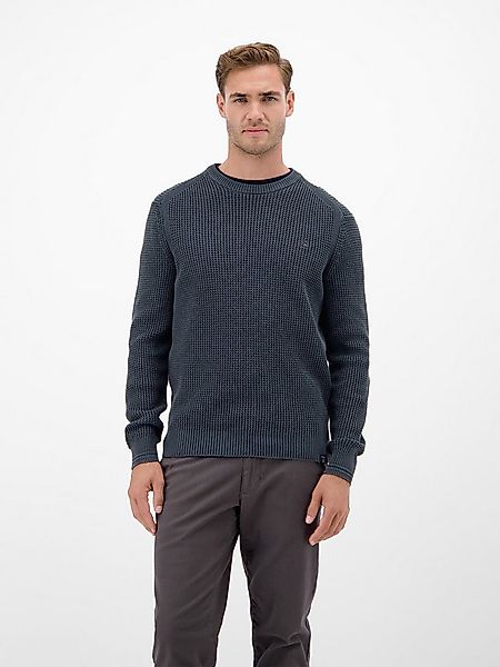 LERROS Rundhalspullover in sportiver Struktur günstig online kaufen