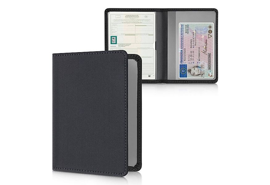 kwmobile Etui Fahrzeugschein Hülle mit Kartenfächern, Neopren Etui Tasche f günstig online kaufen