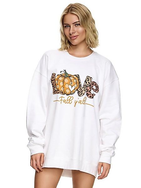 Worldclassca Sweatshirt Worldclassca Oversized Sweatshirt LOVE Print Langar günstig online kaufen