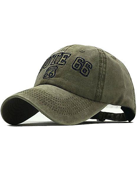 Sporty Baseball Cap Trucker Baseballcap Route günstig online kaufen