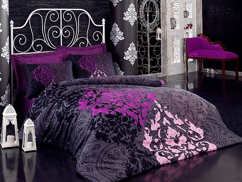 L'Essentiel Maison Bettdecke + Kopfkissen 100% COTTON SATIN N3431 günstig online kaufen