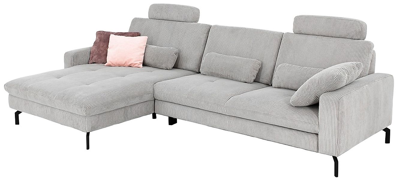 Die PlanBar Ecksofa "MP-IN20110 L-Form mit Federkern-Polsterung", optional günstig online kaufen